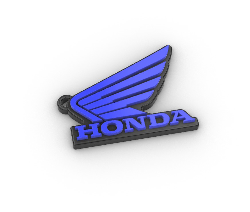 Honda Logo Azul - Moto